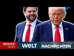 PUTINS KRIEG: "Sie waren tatsächlich bereit!" Trump-Vize Vance überrascht mit Russen-Lob | WELT LIVE