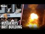 Horror moment Russian strike hits BRITISH Council in Kyiv as 15 are killed