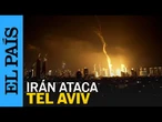 Una ráfaga de cohetes iraníes viola la Cúpula de Hierro israelí y alcanza Tel Aviv | EL PAÍS