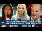 OLAF SCHOLZ: Wahlkampf-Taktik? Baerbocks Milliarden-Hilfe für Ukraine vom Kanzler blockiert