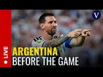 LIVE: Soccer fans gather in Buenos Aires to watch Argentina play Austria