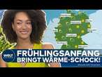 FRÜHLING IST DA: Plötzlich warm in Deutschland?! Dieses Wetter-Phänomen bedroht die Frühlingsfreude!