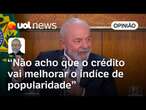 Crédito consignado para CLT: Anúncio não terá efeito direto com popularidade de Lula, diz Josias