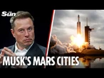 LIVE: Elon Musk reveals 'cities on Mars' plan for SpaceX