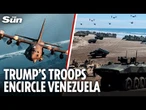 Trump surrounds Venezuela with military aircraft, Reaper drones, and amphibious landing force