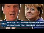 DEUTSCHLAND: Merkel-Attacke gegen Merz! 