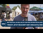 KIEL: Bei Festival! Mega-Eklat um Frau im Deutschland-Trikot! Jetzt reagiert der Veranstalter!