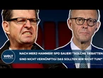 PUTINS KRIEG: "Debatten sind nicht vernünftig! Das sollten wir nicht tun" SPD sauer! Merz droht Zoff
