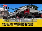 Tsunami alert and at least 16 dead after 7.8-magnitude quake hits the Philippines