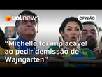 Michelle foi mais Bolsonaro do que evangélica ao pedir cabeça de Wajngarten | Josias de Souza