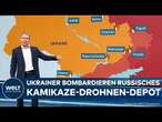 PUTINS KRIEG: Ukraine holt in Kursk wohl wieder zum Angriff aus! Russisches Drohnen-Lager getroffen