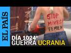 UCRANI | Activistas de Femen vandalizan un monumento ante la sede de la ONU contra Rusia | EL PAÍS