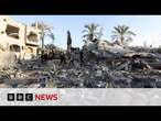 Israeli military carries out wave of attacks in Gaza | BBC News