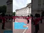 La banda del Palacio de Buckingham interpreta 