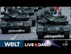 RUSSLAND: Putins Parade in Moskau! Gedenken an Sieg über Hitler vor 80 Jahren I WELT LIVE DABEI