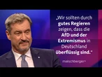 CSU-Chef Markus Söder über Migrationspolitik, Bürgergeld und die Taurus-Frage | maischberger