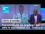 Présidentielle en Côte d'Ivoire en octobre : qui seront les candidats ? • FRANCE 24