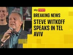US special envoy tells Hostages Square crowd 'I dreamed of this night'