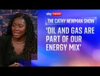 China 'stealing a march' on green economy, says new energy secretary | The Cathy Newman Show