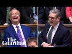 Keir Starmer mocks Nigel Farage for spending so much time in US