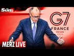 LIVE: German chancellor Friedrich Merz addresses the media ahead of his G7 summit departure