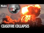 Mushroom clouds over Tyre! Israel blitzes Hezbollah sites and declares new combat zone