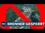 PROTEST AM BRENNER: Wachsende Wut im Wipptal bricht sich Bahn! Sperrung zum Reiseverkehr!