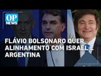 Flávio Bolsonaro promete alinhar Brasil a Israel e Argentina caso seja eleito | OP News
