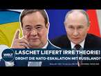 UKRAINE-KRIEG: Laschet stützt Theorien für Kriegs-Ende mit Russland! NATO-Eskalation unter Trump?