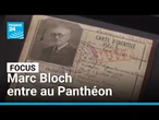 Le résistant Marc Bloch, premier historien à entrer au Panthéon • FRANCE 24
