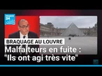 Braquage de bijoux au musée du Louvre : "ils ont agi très vite" déclare Laurent Nunez