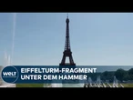 EIFFELTURM IN PARIS: Originale Wendeltreppe von 1889 für 450.160 Euro versteigert