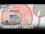 Tomahawk missiles put TWO key Russian targets within Ukraine’s reach