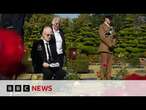 Families reunite with bodies of missing British soldiers killed in Korean War | BBC News