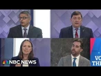 Maine Democratic Senate candidates discuss how they would face Susan Collins