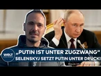 PUTINS KRIEG: Selenskyj setzt "Putin unter Zugzwang" - Reist der Kremlchef nach Istanbul?