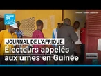 Guinée: les électeurs appelés aux urnes pour des élections législatives et communales • FRANCE 24