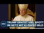 USA: Papst Donald? US-Präsident Trump sorgt mit bizarrem Post wieder für Aufsehen!
