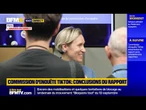 Suivez en direct la conférence de presse de la commission d’enquête parlementaire sur TikTok