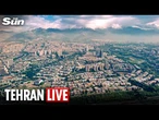 LIVE: View of Tehran following the signing of a ceasefire agreement between Iran and the US