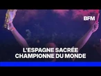 L'explosion de joie des supporters espagnols après le sacre de leur pays