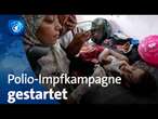 Polio-Impfkampagne im Gazastreifen offiziell gestartet