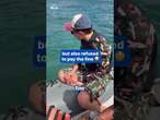 Angry snorkeling tourist can’t handle being told no