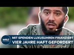 DÜSSELDORF: Spenden für Luxusuhren genutzt - Urteil gegen islamistischen Influencer erwartet