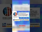 'TOTALLY ILLEGAL TO DO SO': Trump calls out Harris over celebrity endorsements #shorts