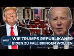 TRUMPS RACHE: Republikaner treiben Amtsenthebungsverfahren gegen Joe Biden voran | WELT Thema