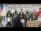 LIVE: Hamas release 3 Israeli hostages - but fears grow for DOZENS still held captive