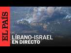 DIRECTO | Vista del sur del Líbano en la ciudad costera de Tirol cerca de la frontera con Israel