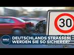 DEUTSCHLANDS STRASSEN: Mehr Fußgängerunfälle als vor Corona – Experten fordern Tempo 30