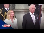 Re Carlo a Roma, il sovrano accolto da Giorgia Meloni a Villa Doria Pamphilj